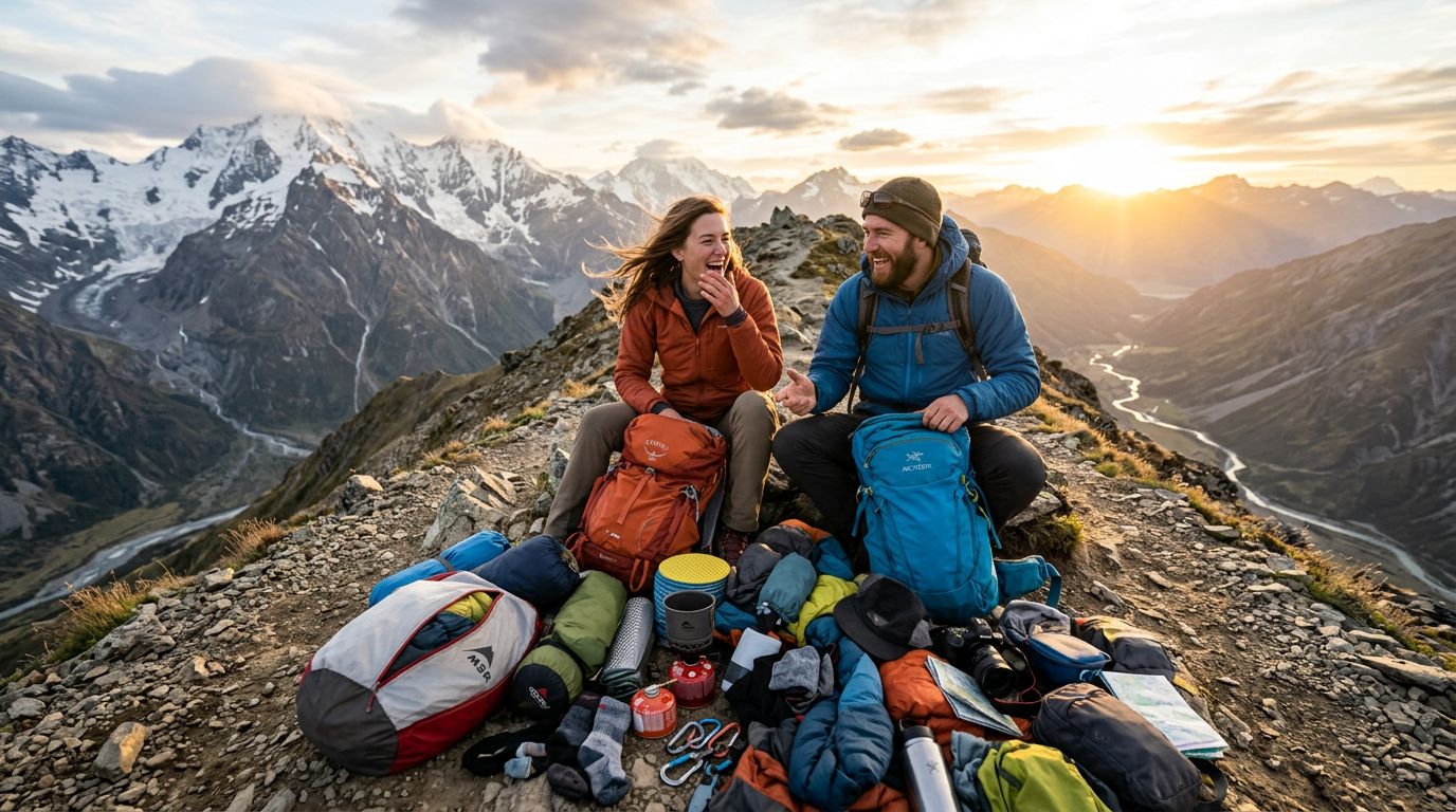 Quel équipement prévoir pour partir en trek à deux ?